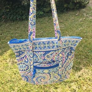Vera Bradley Capri Blue Tote
